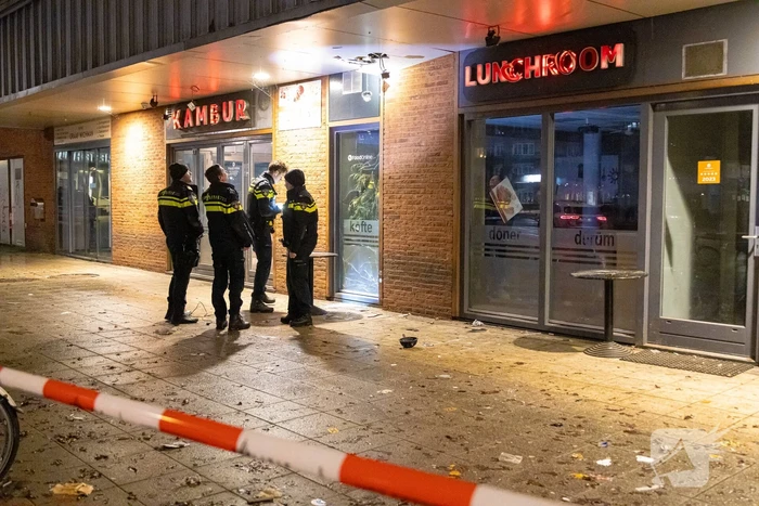 Explosie bij snackbar Kambur