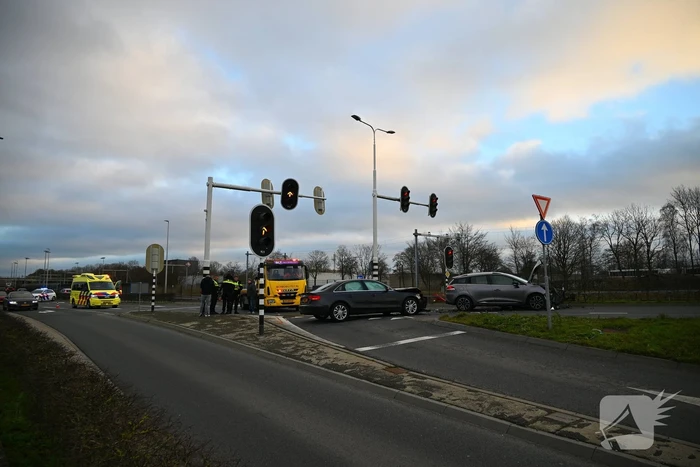 Frontale botsing loopt met een sisser af