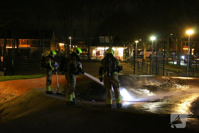brand koningin julianalaan rijnsburg