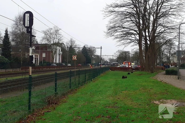 Treinverkeer gestremd door aanrijding met persoon