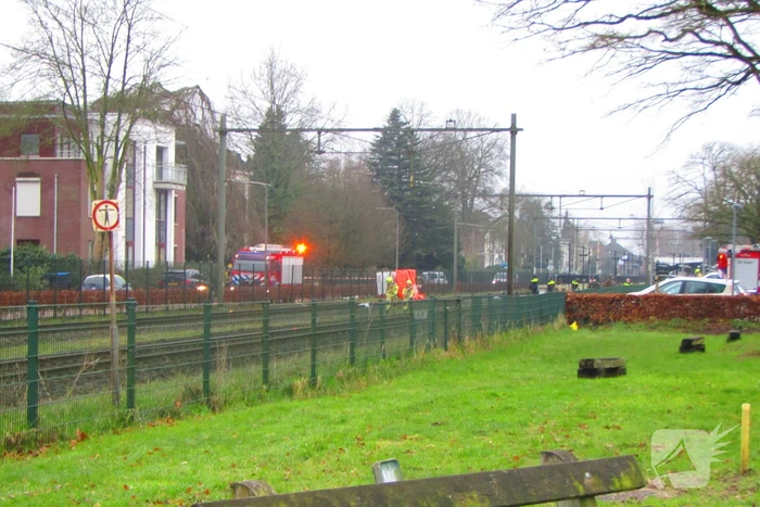 Treinverkeer gestremd door aanrijding met persoon
