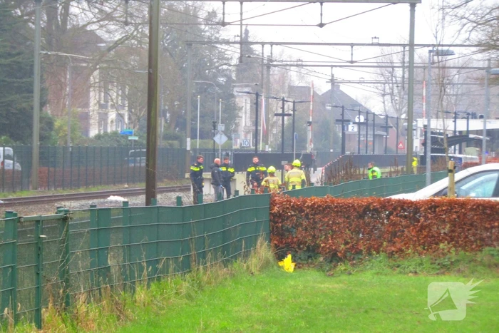 Treinverkeer gestremd door aanrijding met persoon