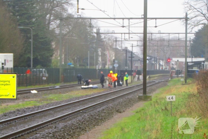 Treinverkeer gestremd door aanrijding met persoon