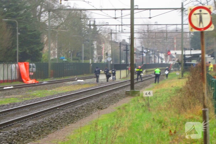 Treinverkeer gestremd door aanrijding met persoon