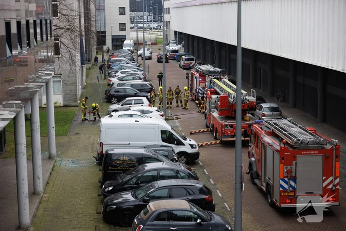 Persoon aangehouden bij woningbrand
