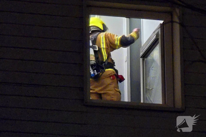Veel Schade in appartementen gebouw na afsteken van vuurwerk