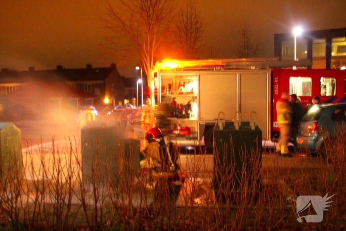Brand in ondergrondse container gedoofd