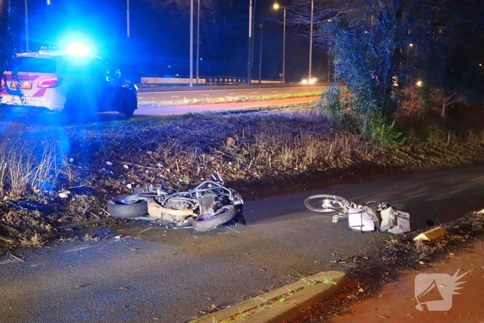 Ernstig ongeval tussen motorrijder en fietser