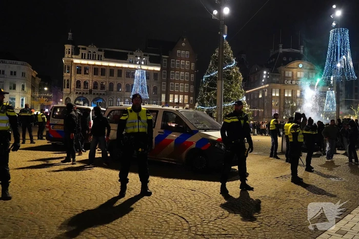 Massale politie-inzet wegens enorme drukte