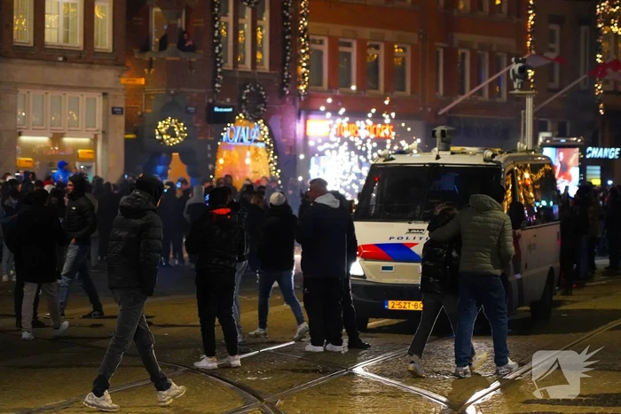 Massale politie-inzet wegens enorme drukte