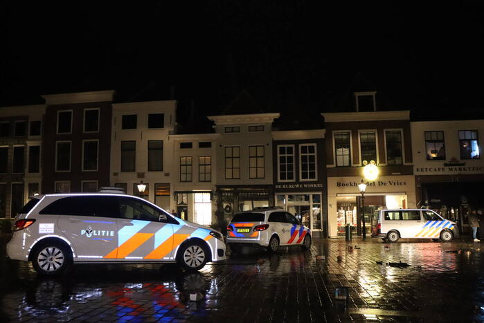 Grote politie-inzet na vernielingen en overlast in binnenstad