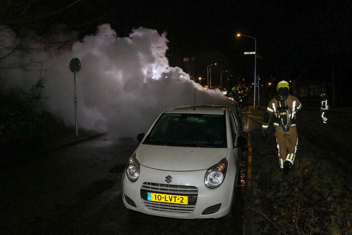 Zesde voertuig uitgebrand in paar uur tijd