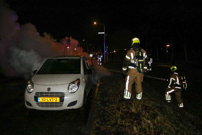 Zesde voertuig uitgebrand in paar uur tijd