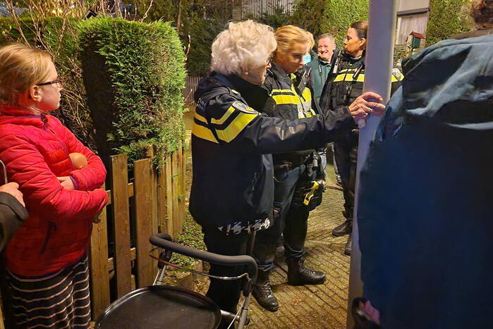 Magnetron vat vlam in woning