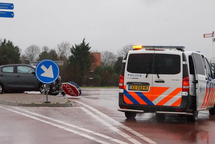 Ongeval tussen twee voertuigen op bekende kruising