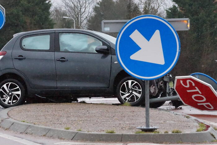 Ongeval tussen twee voertuigen op bekende kruising