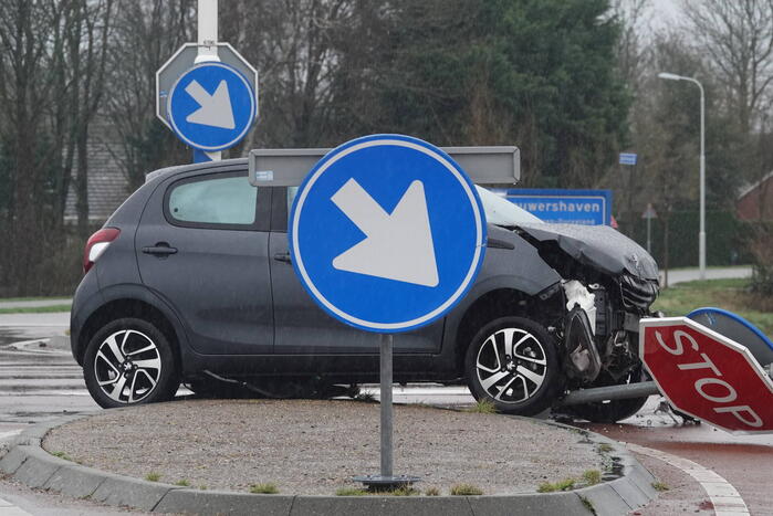 Ongeval tussen twee voertuigen op bekende kruising