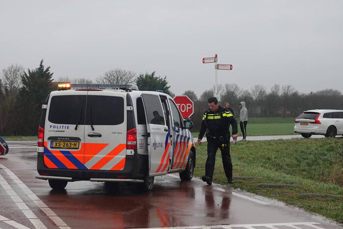 Ongeval tussen twee voertuigen op bekende kruising