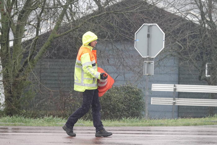 Ongeval tussen twee voertuigen op bekende kruising