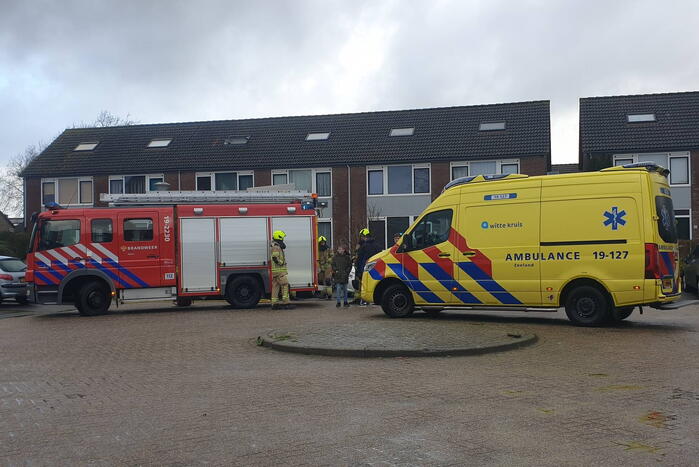 Bewoner gecontroleerd na brand op zolder