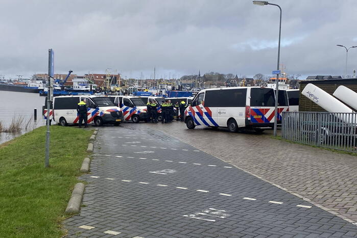 Veel politie-inzet bij demonstratie voor Marokaans gezin
