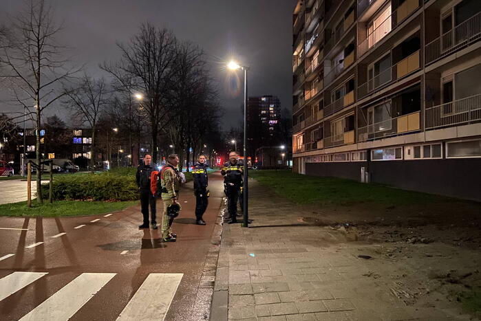 Brandweer ingezet voor gaslekkage