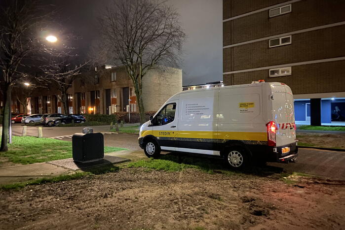 Brandweer ingezet voor gaslekkage