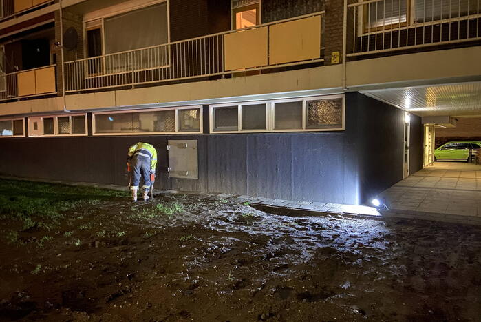 Brandweer ingezet voor gaslekkage