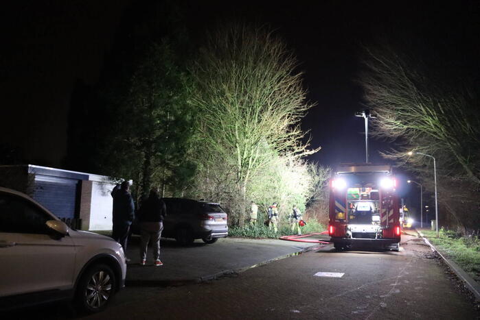 Persoon gewond bij brand in slaapkamer