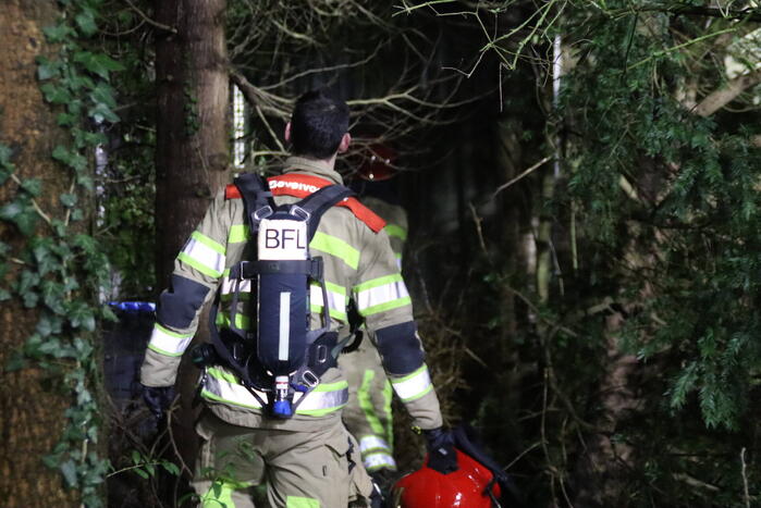 Persoon gewond bij brand in slaapkamer