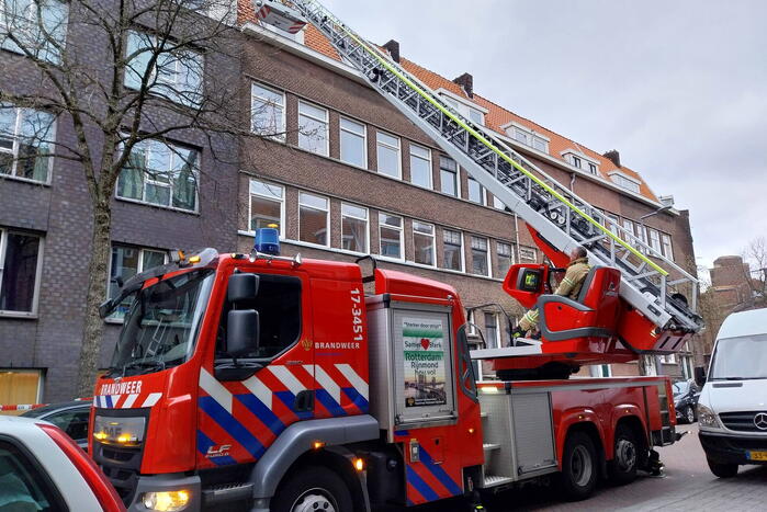 Dakpannen vallen naar beneden