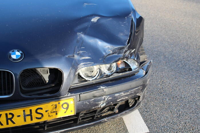 Vier voertuigen betrokken bij ongeval