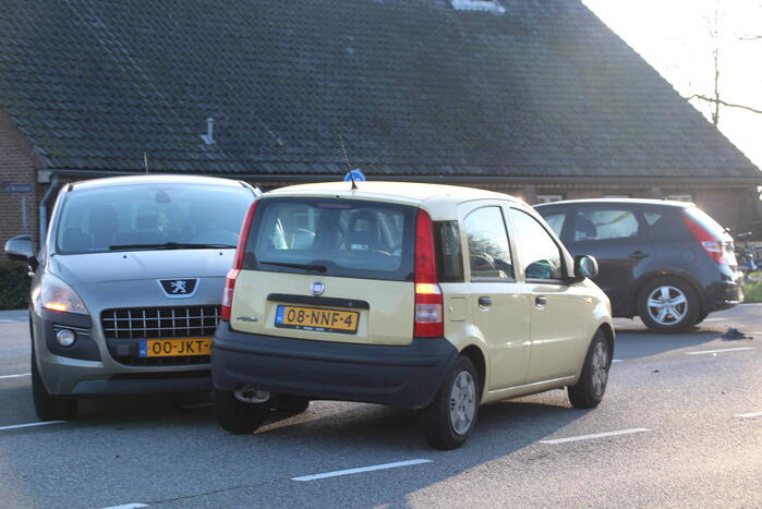 Vier voertuigen betrokken bij ongeval