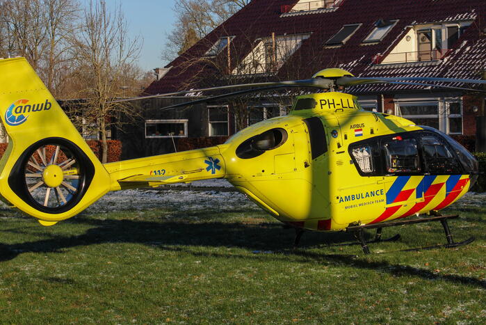 Traumateam ingezet voor medische noodsituatie in een woning