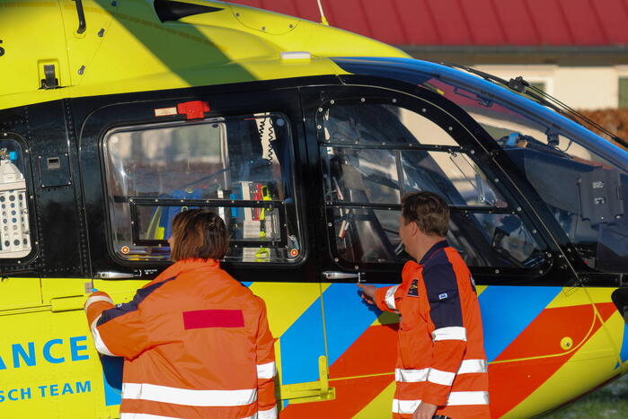 Traumateam ingezet voor medische noodsituatie in een woning