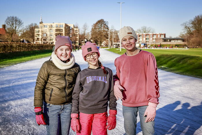Volop schaatsplezier op natuurijsbaan van Amersfoortse IJsvereniging