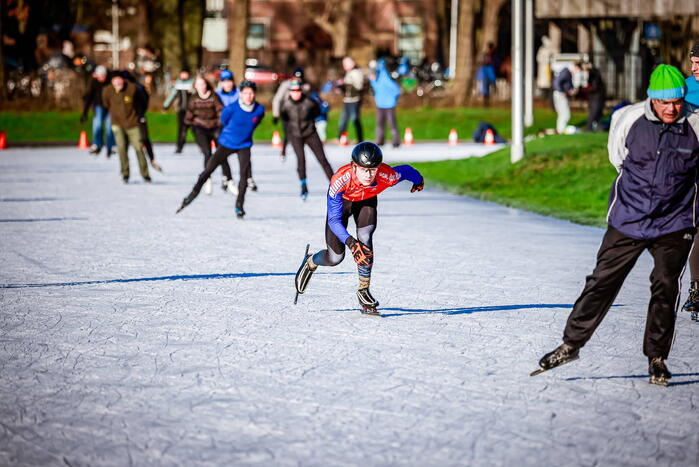 Volop schaatsplezier op natuurijsbaan van Amersfoortse IJsvereniging