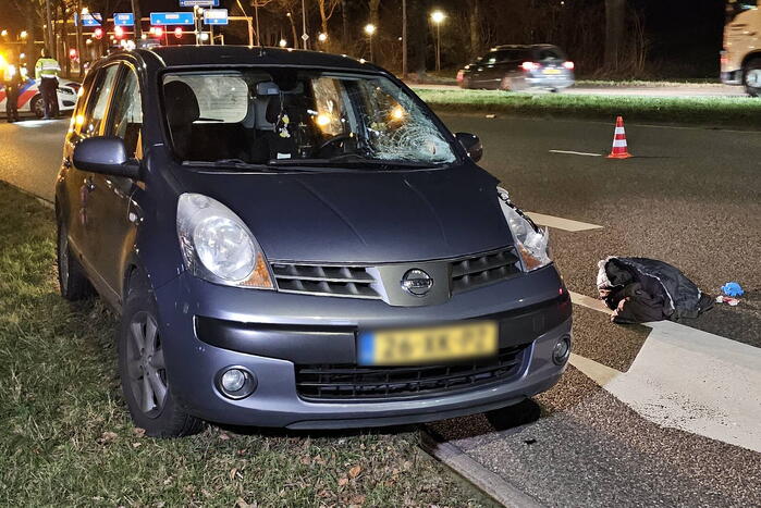 Voetganger ernstig gewond na verkeersongeval