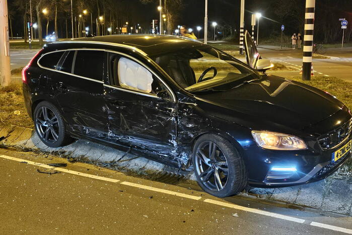 Flinke schade bij ongeval op kruising