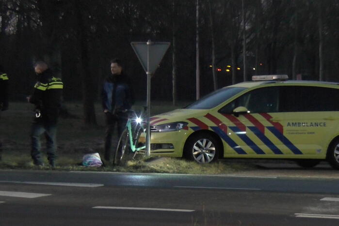 Wielrenner gewond bij botsing met automobilist