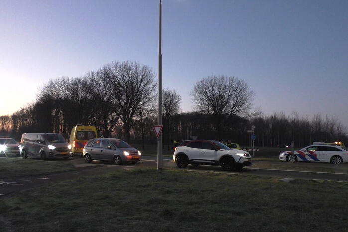 Wielrenner gewond bij botsing met automobilist