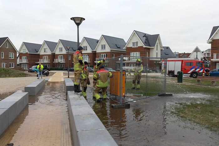 Wateroverlast zorgt voor brandweerinzet