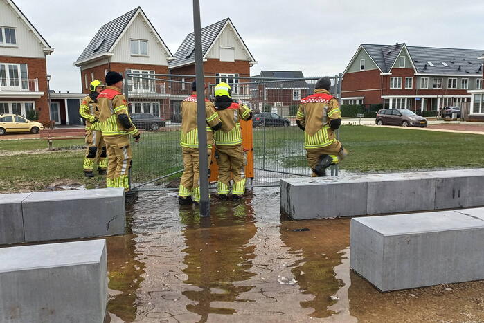 Wateroverlast zorgt voor brandweerinzet