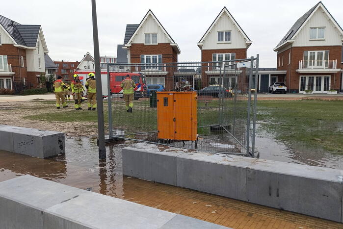 Wateroverlast zorgt voor brandweerinzet