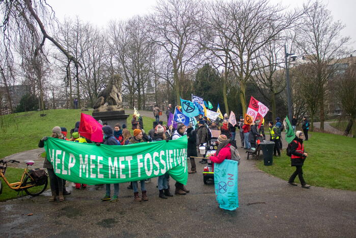 Demonstratie tegen nieuwe gascentrale