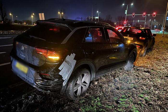 Drie auto's betrokken bij botsing
