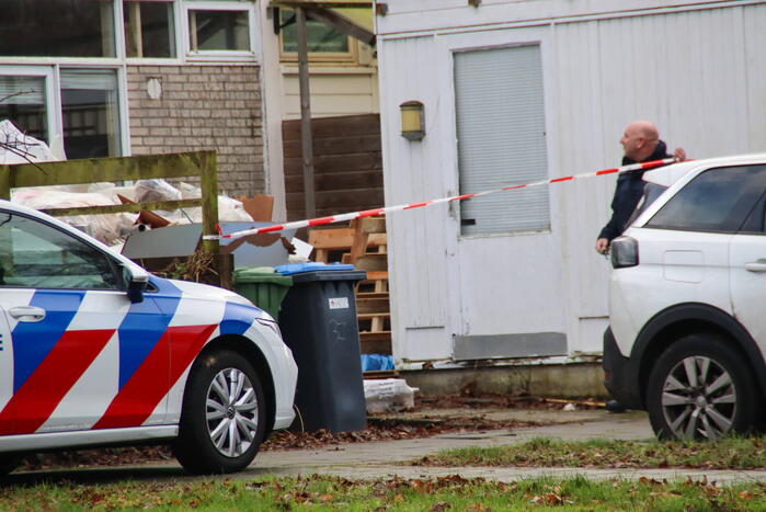 Politie doet onderzoek naar overleden persoon