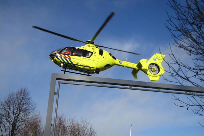 Traumateam ingezet voor medische noodsituatie