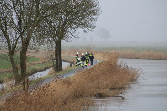 Overleden persoon aangetroffen in water