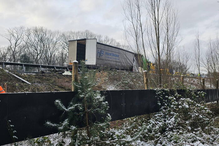 Meerdere voertuigen betrokken bij ongeval door gladheid